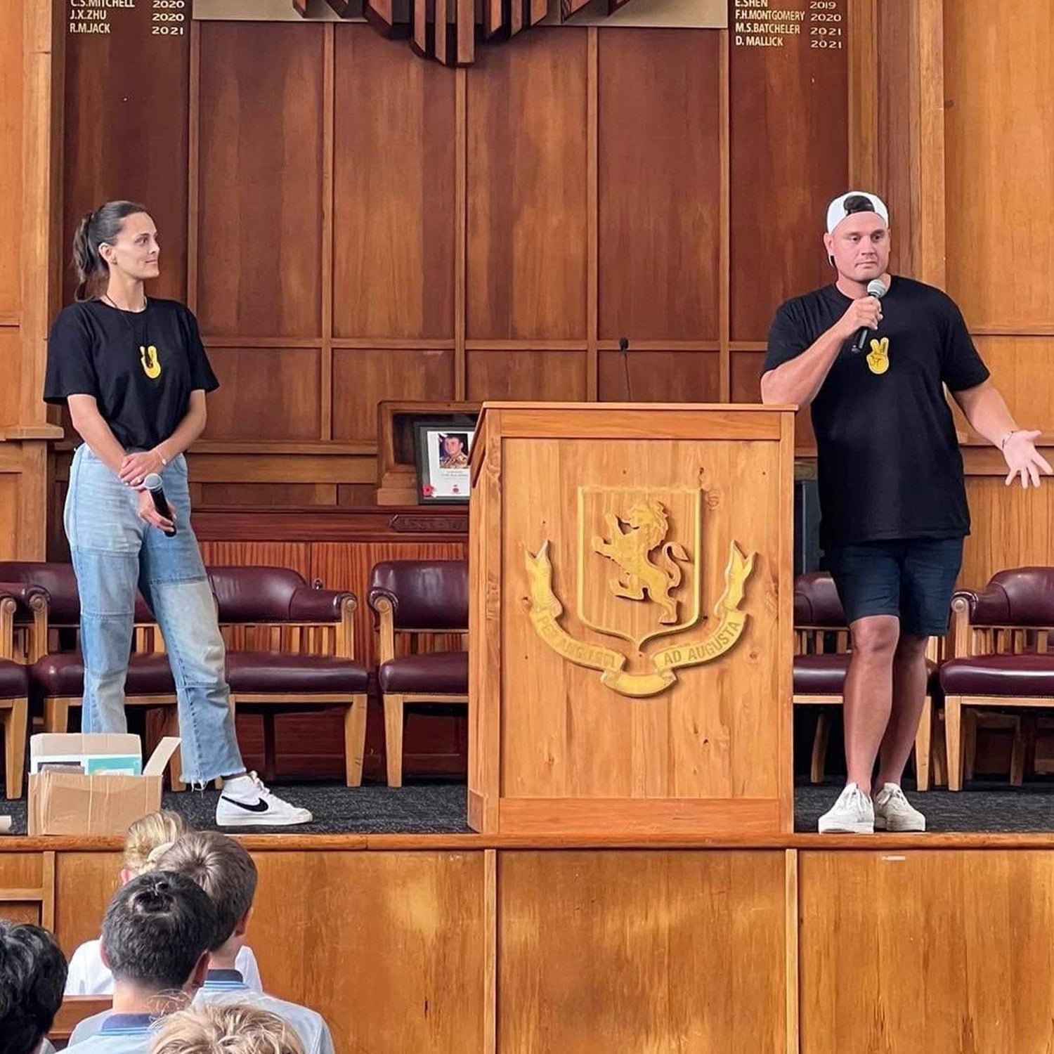 Behind The Jersey - School Talks