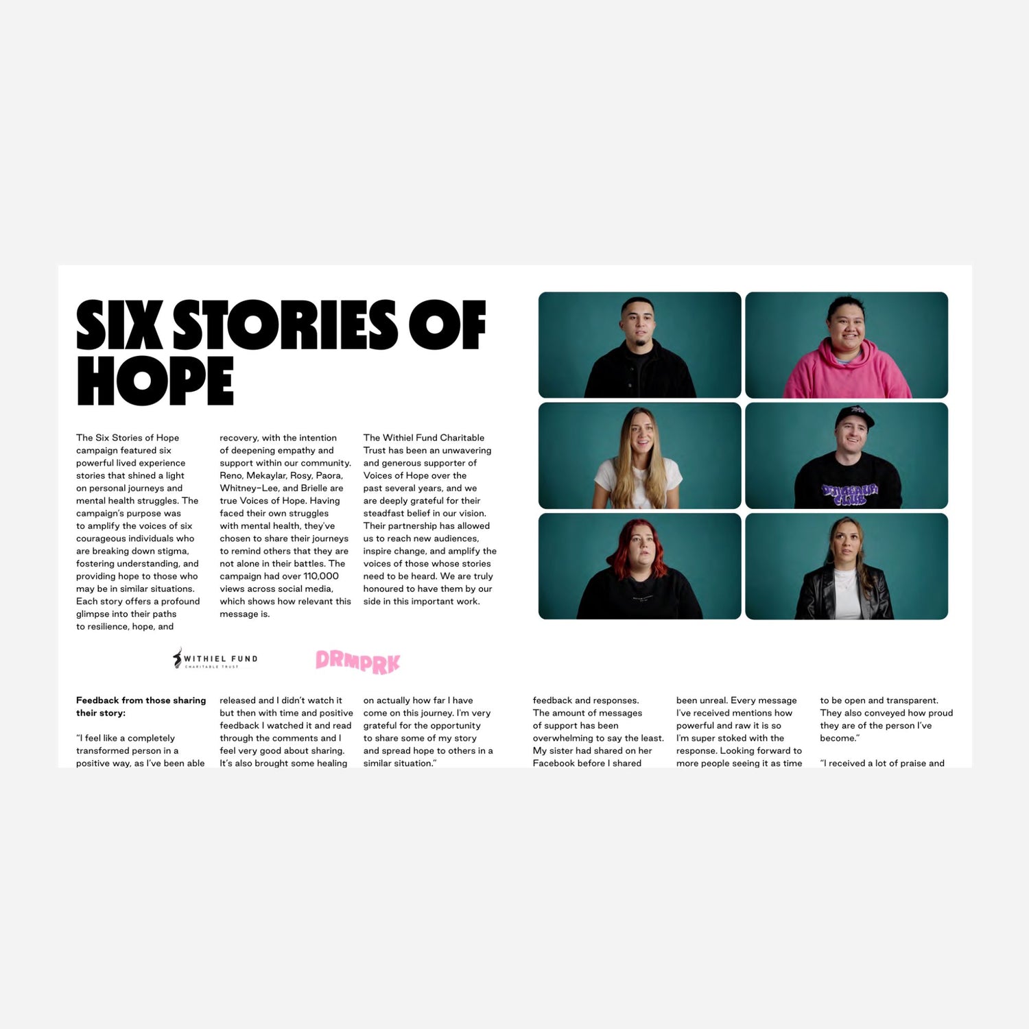 Voices of Hope 2024 Yearbook