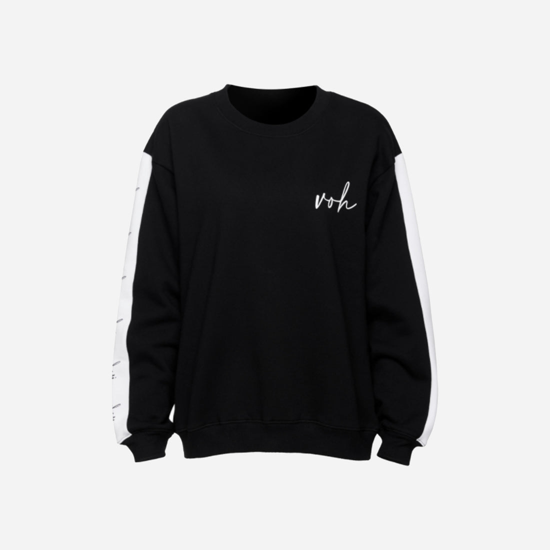 VOH Black Crewneck