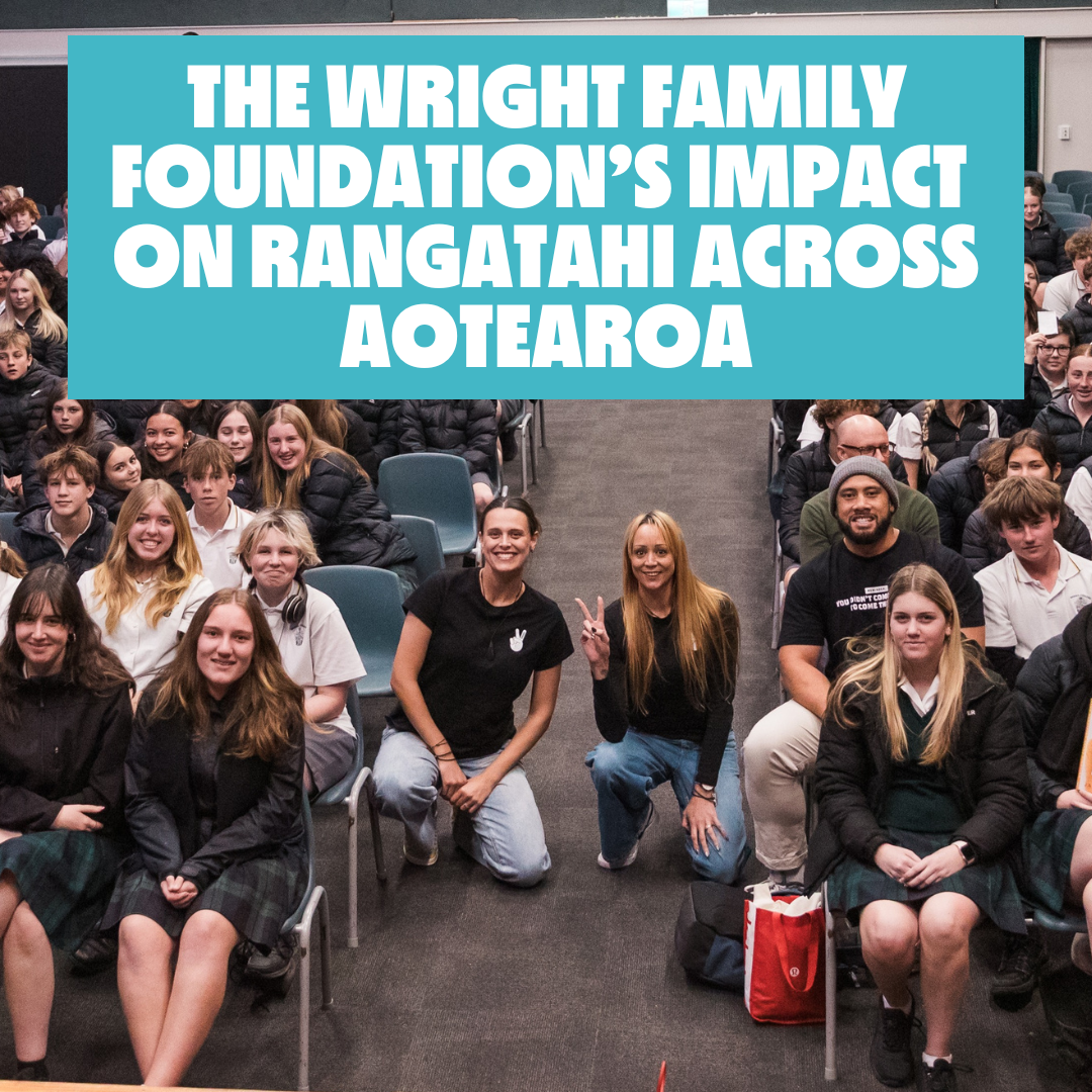 The Wright Family Foundation’s impact on rangatahi across Aotearoa