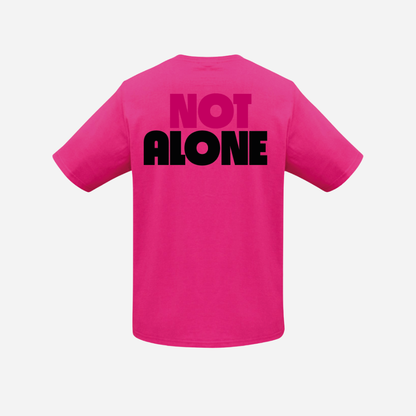 Not Alone Tshirt - Pink